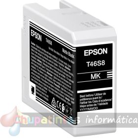 Epson T46S8 Negro Mate Cartucho de Tinta Original - C13T46S800