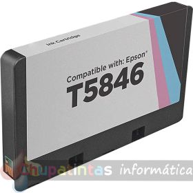 Epson T5846 Cartucho de Tinta Genérico - Reemplaza C13T58464010