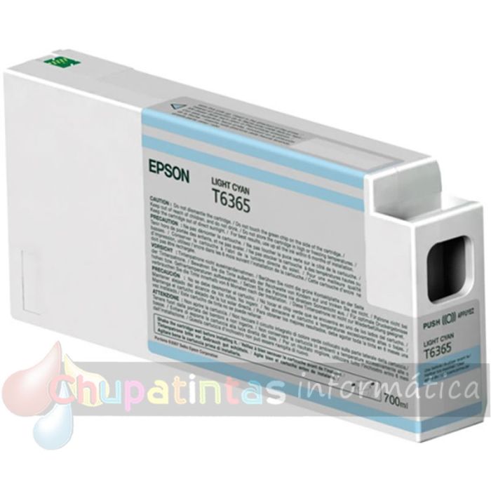 Epson T6365 Cian Light Cartucho de Tinta Original - C13T636500