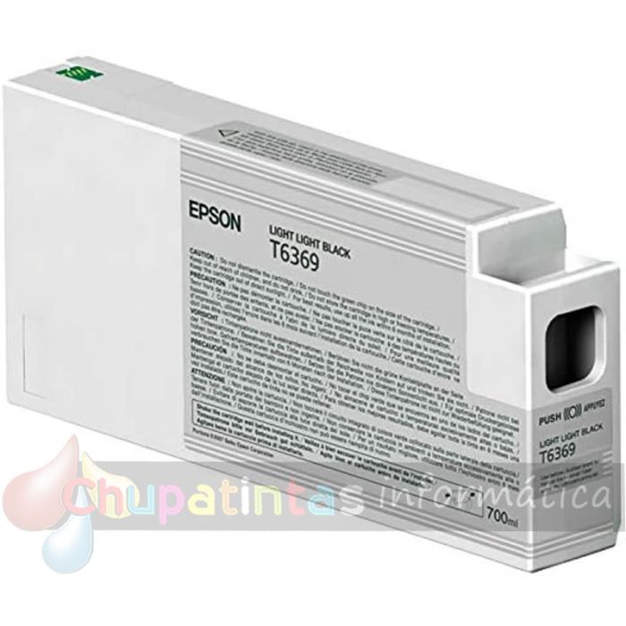 Epson T6369 Gris Light Cartucho de Tinta Original - C13T636900