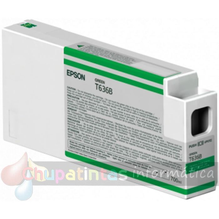 Epson T636B Verde Cartucho de Tinta Original - C13T636B00