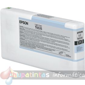 Epson T6535 Cian Light Cartucho de Tinta Original - C13T653500