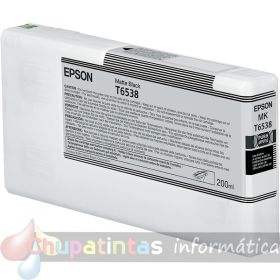 Epson T6538 Negro Mate Cartucho de Tinta Original - C13T653800