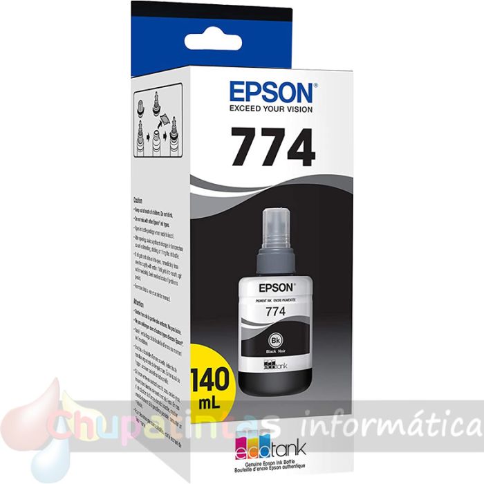 Epson T7741 Negro - Botella de Tinta Pigmentada Original C13T774140-2