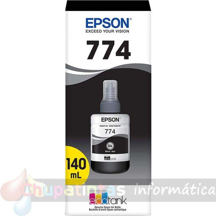 Epson T7741 Negro - Botella de Tinta Pigmentada Original C13T774140-1