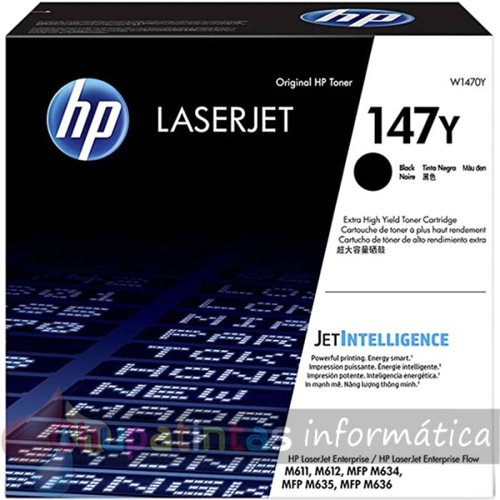 HP 147Y Negro Cartucho de Tóner Original - W1470Y