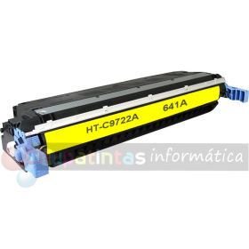 HP C9722A Amarillo Cartucho de Tóner Genérico - Reemplaza 641A