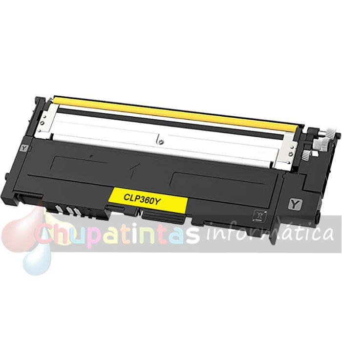 Samsung CLP360/CLX3305 Amarillo Cartucho de Tóner Genérico - Reemplaza CLT-Y406S/SU462A