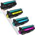 HP 647A + HP 648A Pack de 4 Cartuchos de Tóner Genéricos