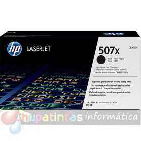 HP CE400X Negro Cartucho de Tóner Original - 507X
