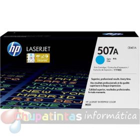 HP CE401A Cyan Cartucho de Tóner Original - 507A