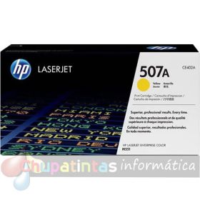 HP CE402A Amarillo Cartucho de Tóner Original - 507A