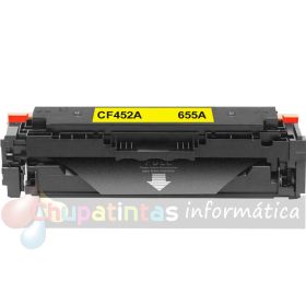 HP CF452A Amarillo Cartucho de Tóner Genérico - Reemplaza 655A