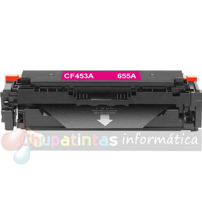 HP CF453A Magenta Cartucho de Tóner Genérico - Reemplaza 655A