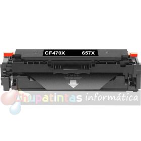 HP CF470X Negro Cartucho de Tóner Genérico - Reemplaza 657X