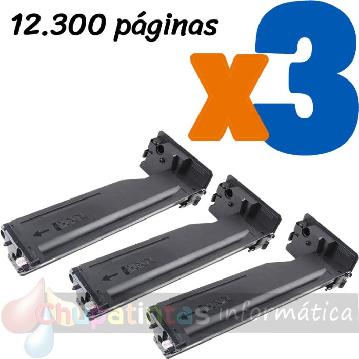 HP CF256X Negro PACK AHORRO 3 Cartuchos de Tóner Genéricos