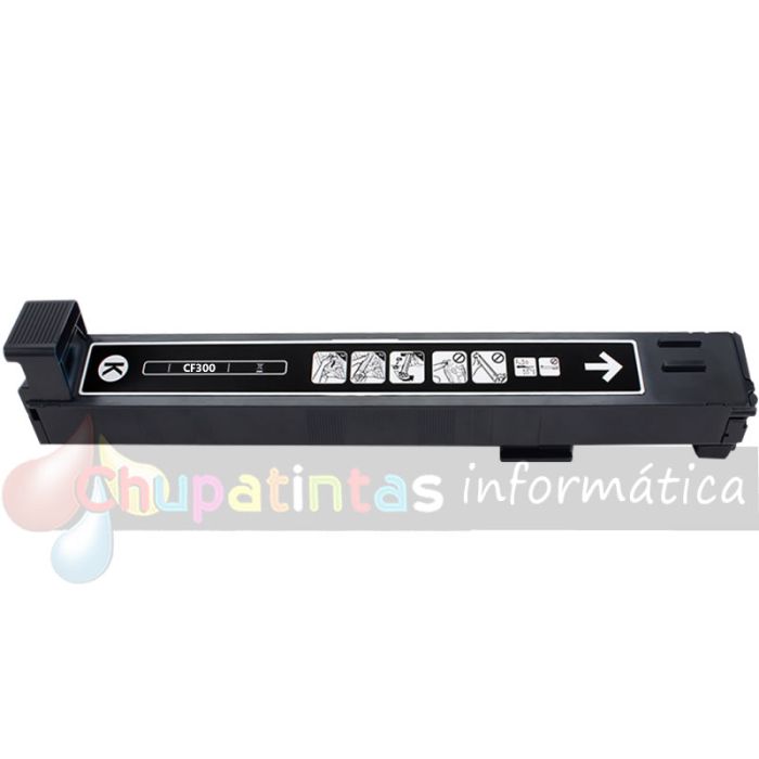 HP CF300A Negro Cartucho de Tóner Genérico - Reemplaza 827A-1