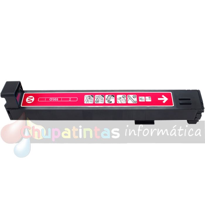 HP CF303A Magenta Cartucho de Tóner Genérico - Reemplaza 827A-1