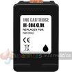 HP 304XL Negro Cartucho de Tinta Remanufacturado - Muestra Nivel de Tinta - Reemplaza N9K08AE/N9K06AE