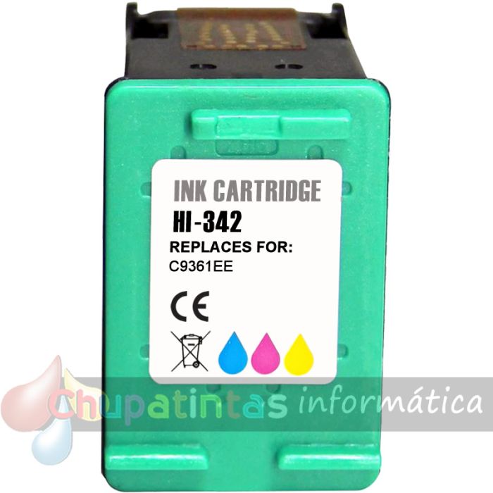 HP 342 Color Cartucho de Tinta Remanufacturado - Reemplaza C9361EE-1