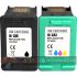 HP 338 Negro + HP 343 Color Pack de 2 Cartuchos de Tinta Remanufacturados-1