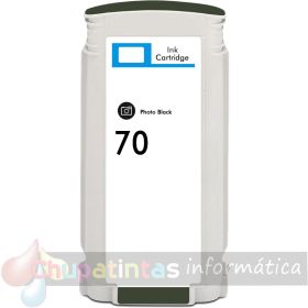 HP 70 Negro Photo Cartucho de Tinta Pigmentada Generico - Reemplaza C9449A