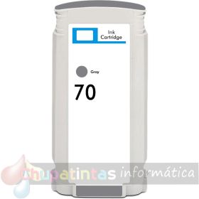HP 70 Gris Cartucho de Tinta Pigmentada Generico - Reemplaza C9450A