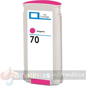 HP 70 Magenta Cartucho de Tinta Pigmentada Generico - Reemplaza C9453A