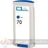 HP 70 Azul Cartucho de Tinta Pigmentada Generico - Reemplaza C9458A