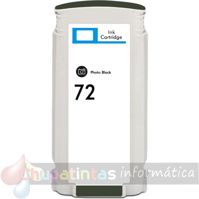 HP 72 Negro Photo Cartucho de Tinta Genérico - Reemplaza C9370A-1