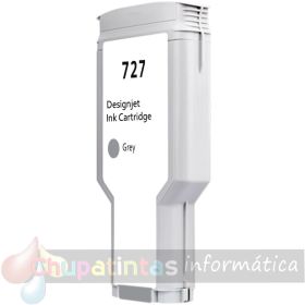 HP 727 Gris Cartucho de Tinta Genérico - Reemplaza B3P24A/F9J80A