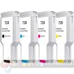 HP 728 Pack de 4 Cartuchos de Tinta Genericos