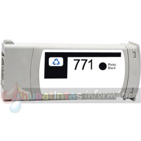 HP 771C Negro Photo Cartucho de Tinta Pigmentada Genérico - Reemplaza B6Y13A