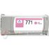 HP 771C Magenta Light Cartucho de Tinta Pigmentada Genérico - Reemplaza B6Y11A
