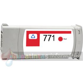 HP 771C Rojo Cromatico Cartucho de Tinta Pigmentada Genérico - Reemplaza B6Y08A
