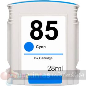 HP 85 Cian Cartucho de Tinta Genérico - Reemplaza C9425A