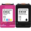 HP 901XL Pack de 2 Cartuchos de Tinta Remanufacturados