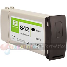 HP 842C Negro Cartucho de Tinta Pigmentada Genérico - Reemplaza C1Q53A