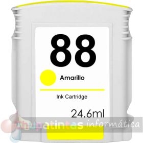 HP 88XL Amarillo Cartucho de Tinta Genérico - Reemplaza C9388AE/C9393AE-1