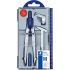 Staedtler Noris 550 02 Compas de Precision - Aguja y Mina Intercambiables - Mecanismo de Ajuste Rapido