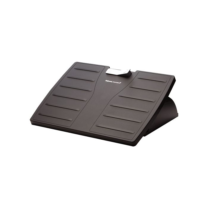 Fellowes Office Suites Reposapies Ajustable con Microban - 3 Ajustes de Altura - Tamaño de 444x333mm - Rango de Inclinación hasta 30° Aprox