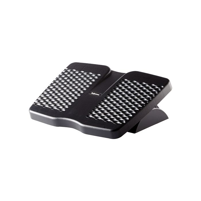 Fellowes Refresh Reposapies  - Plataforma con Ventilacion - 2 Ajustes de Altura - Plataforma Deslizante - Paneles de Gran Dimension