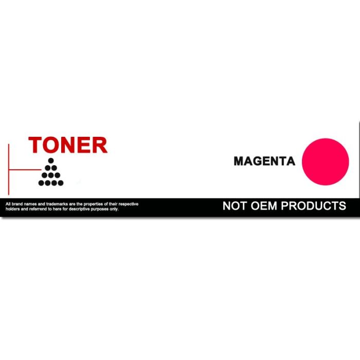 OKI C3300/C3400/C3450/C3600/C3520/C3530/MC350/MC360 Magenta Cartucho de Tóner Genérico - Reemplaza 43459434/43459330/43459370-2