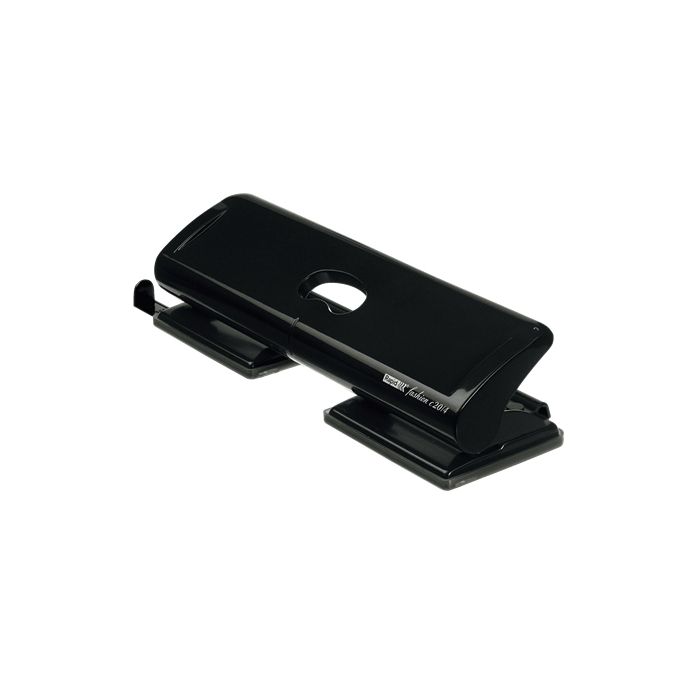 Rapid FC20/4 Taladro Perforador - Hasta 20 Hojas - 4 Orificios - Punzones 5.5mm - Color Negro