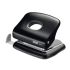 Rapid FC20 Taladro Perforador - Hasta 20 Hojas - Facil Vaciado - Punzones 5.5mm - Color Negro