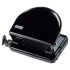 Petrus 52 Taladro Perforador Clasico Metalico - Hasta 20 Hojas - Marcas de Formato - Facil Vaciado - Punzones 5.5mm - Color Negro