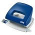 Petrus 80 Taladro Perforador Pequeño - Hasta 16 Hojas - Marcas de Formato - Facil Vaciado - Punzones 5.5mm - Color Azul