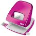 Petrus 62 Taladro Perforador - Hasta 30 Hojas - Marcas de Formato - Punzones 5.5mm - Color Fucsia