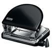 Petrus 52 Taladro Perforador Clasico Metalico - Hasta 20 Hojas - Marcas de Formato - Facil Vaciado - Punzones 5.5mm - Color Negro