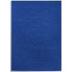 Fellowes Pack de 100 Portadas de Carton Simil Piel Delta Cuero A4 - 250 gr - Color Azul